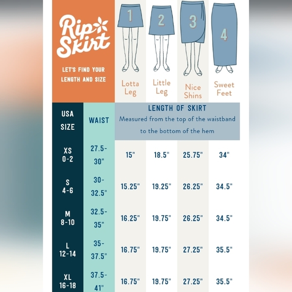 Ripskirt Hawaii Length 1 Wrap Skirt - Picture 11 of 11